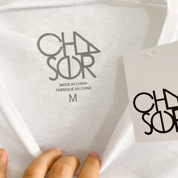 🌻 NEW CHASER ACDC Graphic Band Tee Rock Top Medium - Picture 3 of 4